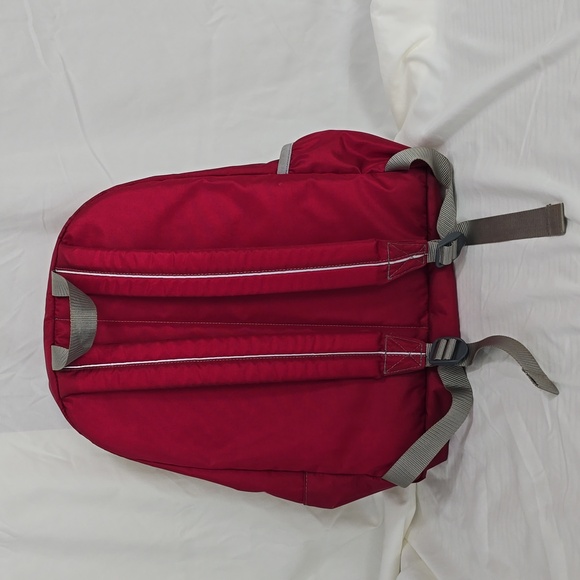 L.L. Bean Red and Gray Backpack w/ Multiple Pockets - Picture 10 of 15